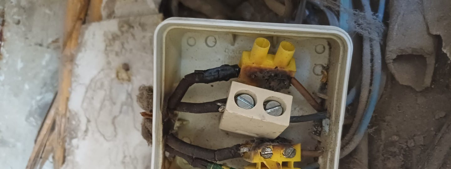 Atliktas elektros darbas